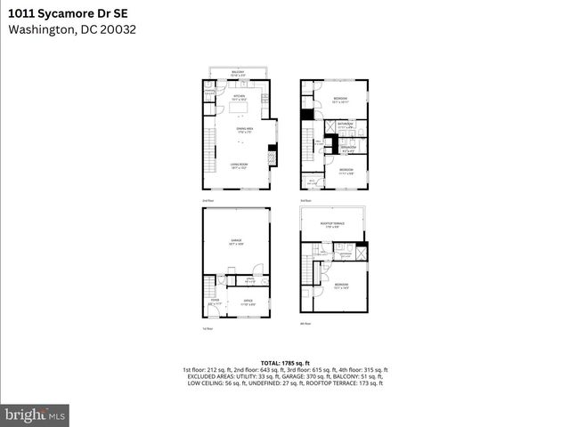 1011 SYCAMORE DR SE, Washington, DC 20032