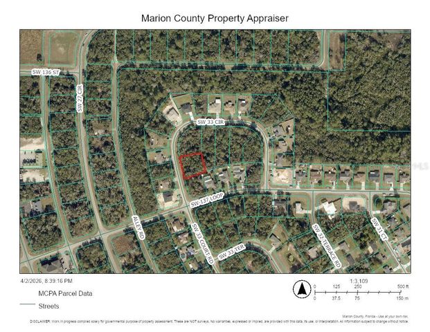 0000 SW 33RD CIRCLE, Ocala, FL 34473