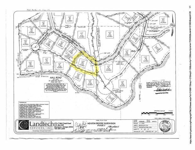Lot 60 Meadow Brooke Drive, Young Harris, GA 30582
