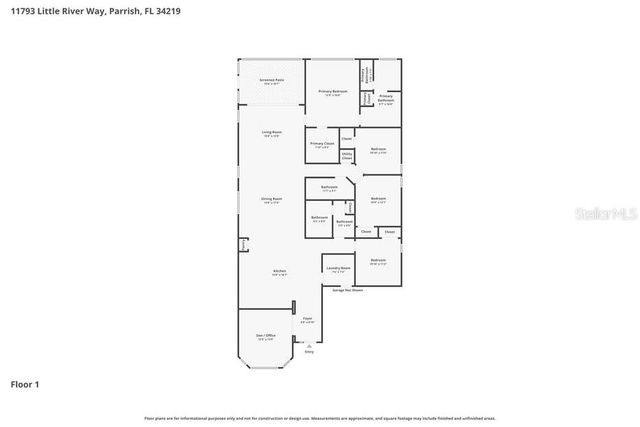 11793 LITTLE RIVER WAY, Parrish, FL 34219