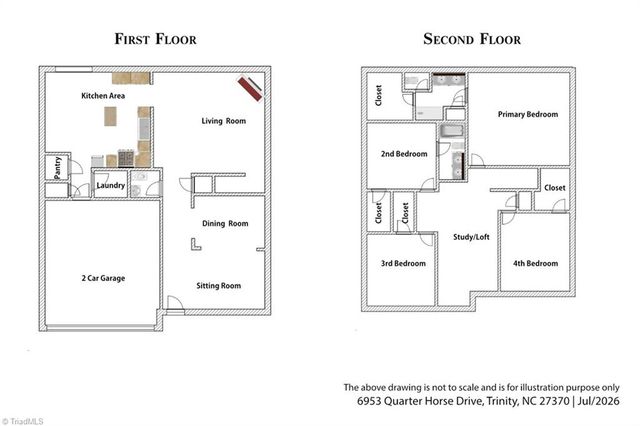 6953 Quarter Horse Drive, Trinity, NC 27370