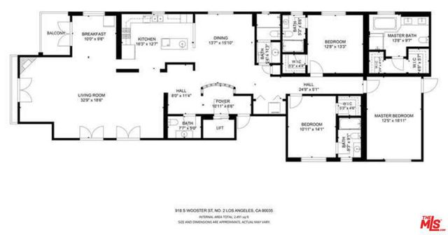 918 S Wooster Street 2, Los Angeles, CA 90035