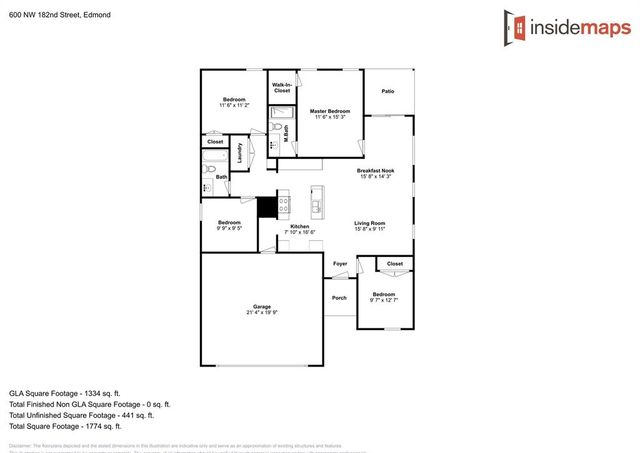 600 NW 182nd Street, Edmond, OK 73012