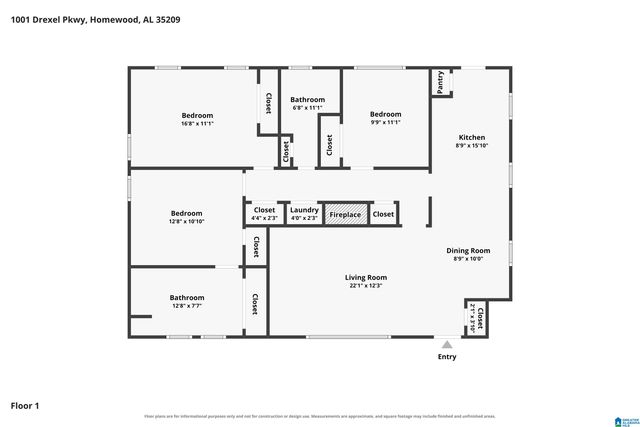 1001 DREXEL PARKWAY, Homewood, AL 35209