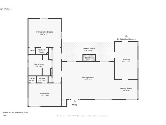 9009 Sw 36TH Ave, Portland, OR 97219