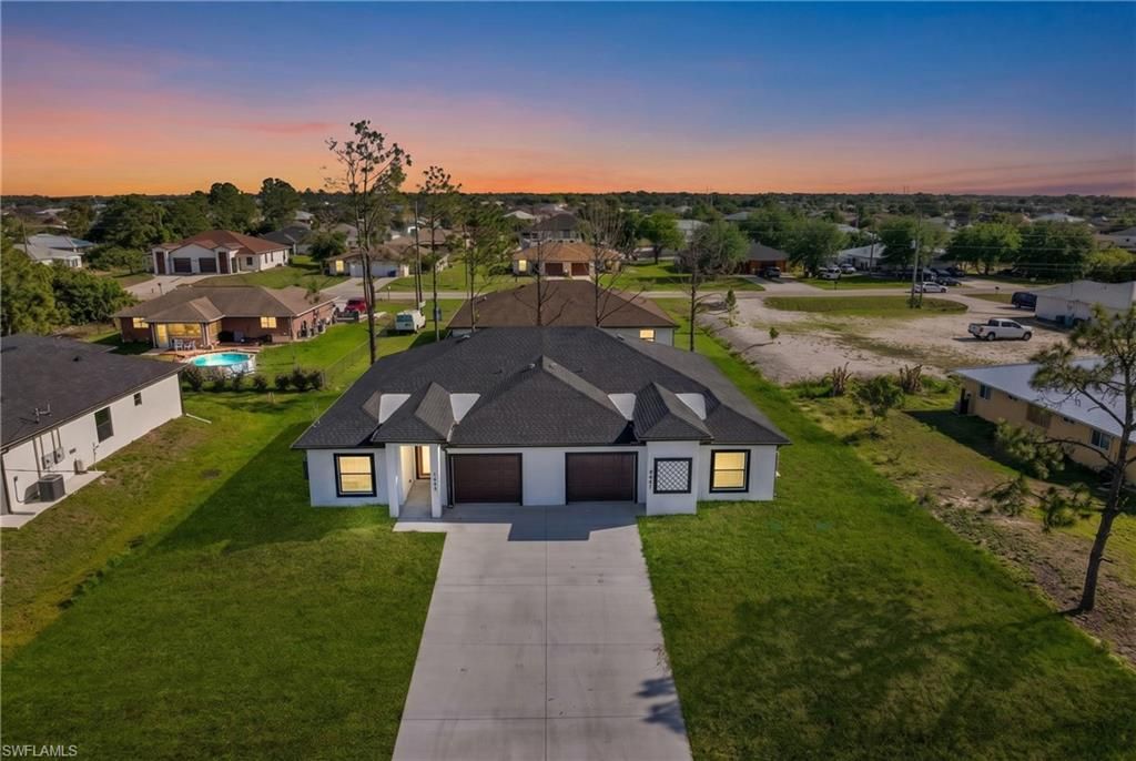 4446-4448 24th ST SW, LEHIGH ACRES, FL 33973 — exterior