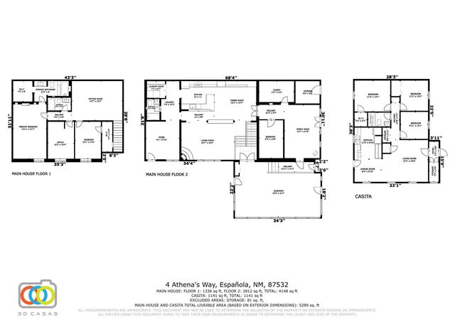 4 Athenas Way A+B, Espanola, NM 87532