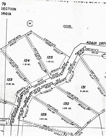 125 Adair Drive NE, Ranger, GA 30734