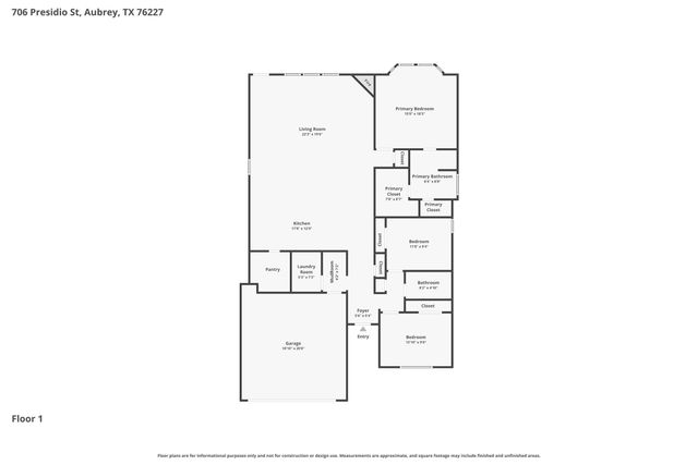 706 Presidio Street, Aubrey, TX 76227
