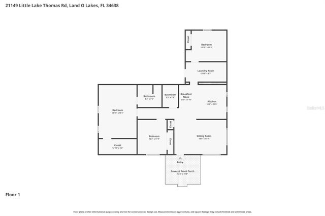 21149 LITTLE LAKE THOMAS ROAD, Land O Lakes, FL 34638