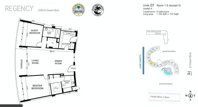 2760 S Ocean Boulevard W 107, Palm Beach, FL 33480