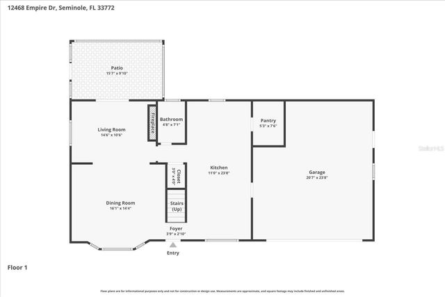 12468 EMPIRE DRIVE, Seminole, FL 33772