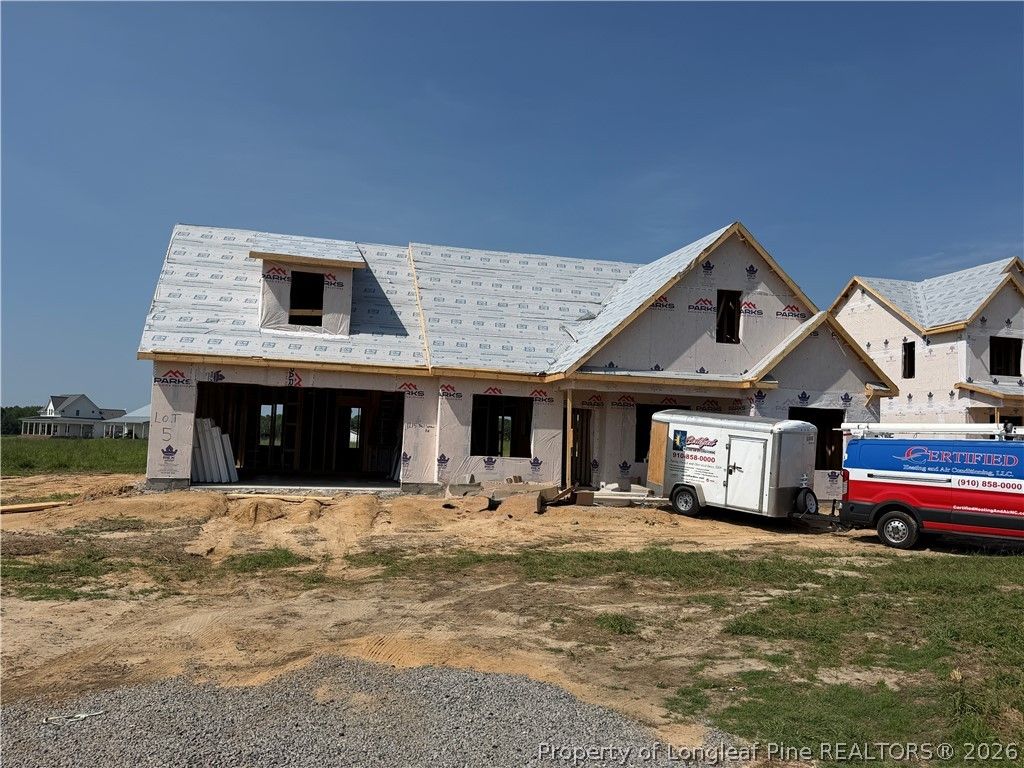 1215 Neill Sinclair (Lot 5) Road, Raeford, NC 28376 — exterior