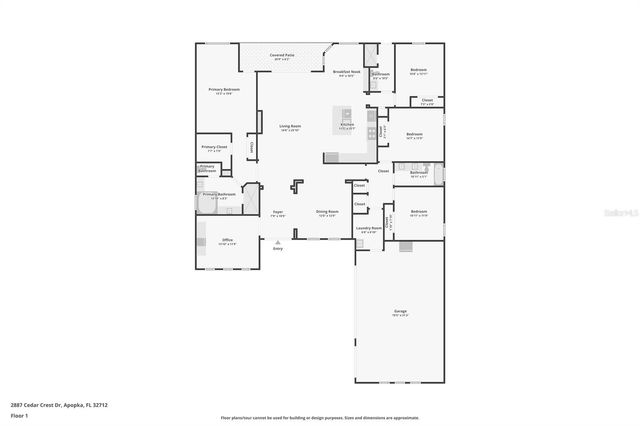 2887 CEDAR CREST DRIVE, Apopka, FL 32712