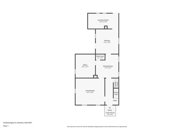 42 Washington St, Monson, MA 01057