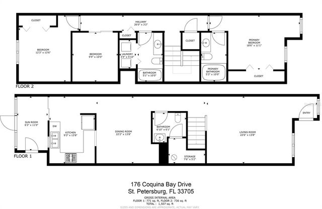 176 COQUINA BAY DR DRIVE, St Petersburg, FL 33705