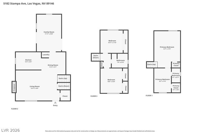 5182 Stampa Avenue, Las Vegas, NV 89146