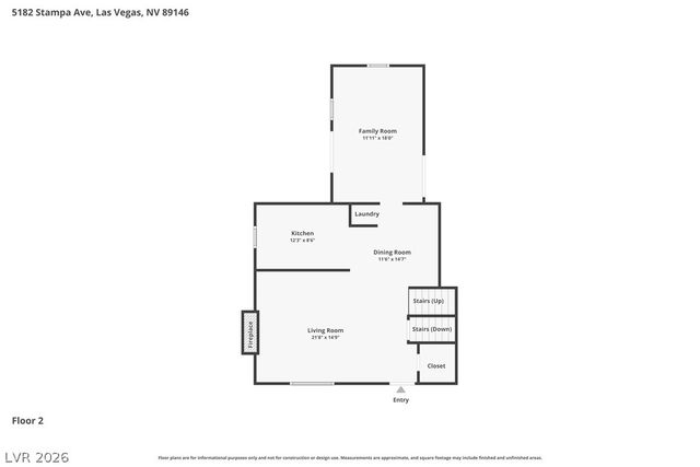 5182 Stampa Avenue, Las Vegas, NV 89146