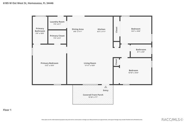 6185 W Ost West Street, Homosassa, FL 34446