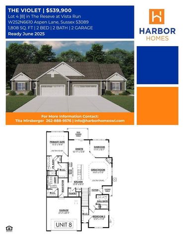 W252N6610 Aspen LANE, Sussex, WI 53089