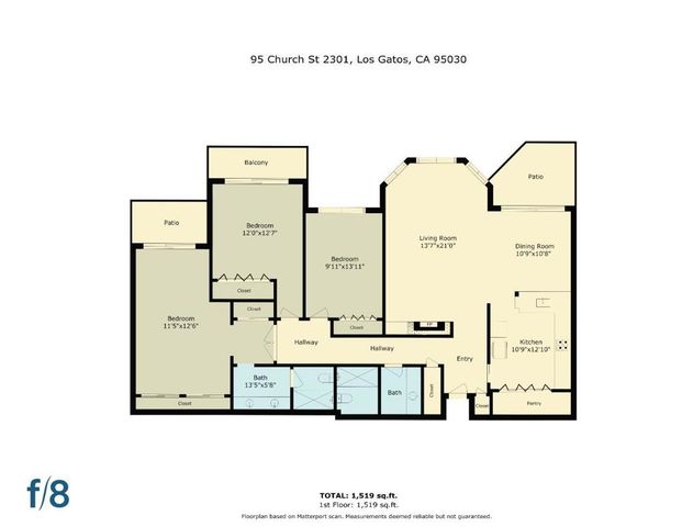 95 Church Street 2301, Los Gatos, CA 95030