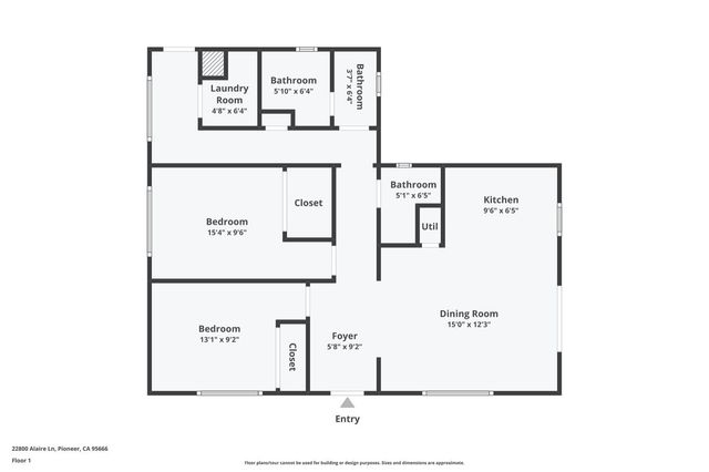 22800 Alaire Ln, Pioneer, CA 95666