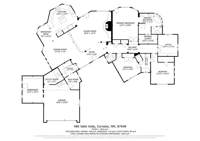 480 Valle Vista Road, Corrales, NM 87048