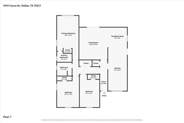 1919 Yucca Drive, Dallas, TX 75217