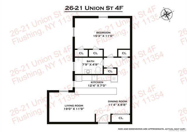 26-21 Union Street 4F, Flushing, NY 11354