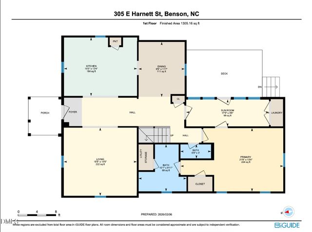 305 E Harnett Street, Benson, NC 27504