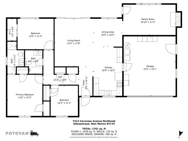 7212 CARRIVEAU Avenue NE, Albuquerque, NM 87110