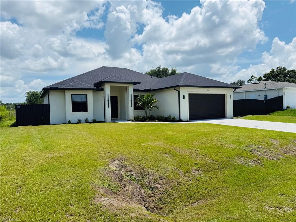 3401 41st ST SW, LEHIGH ACRES, FL 33976 — exterior