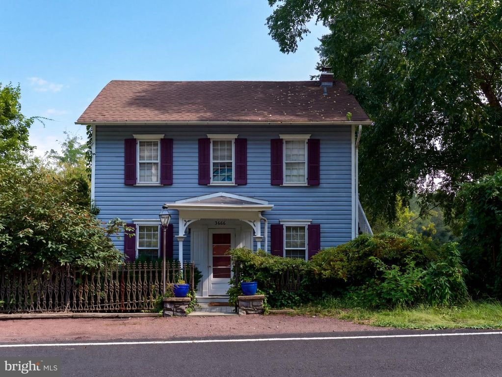 3666 RIVER RD, LUMBERVILLE, PA 18933 — exterior