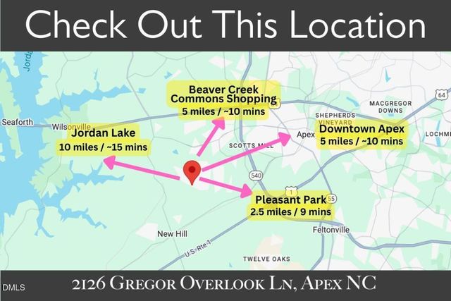 2126 Gregor Overlook Lane, Apex, NC 27502