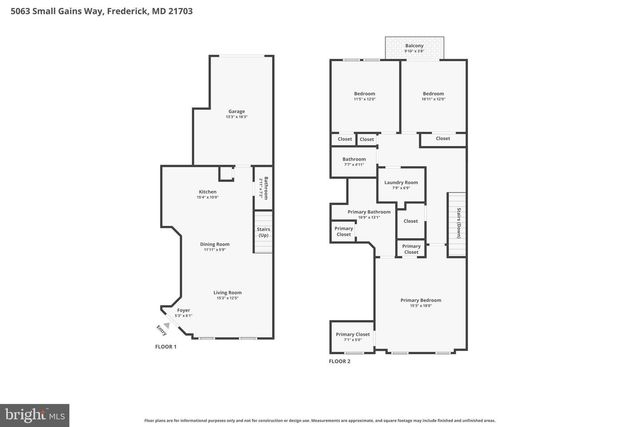 5063 SMALL GAINS WAY, Frederick, MD 21703