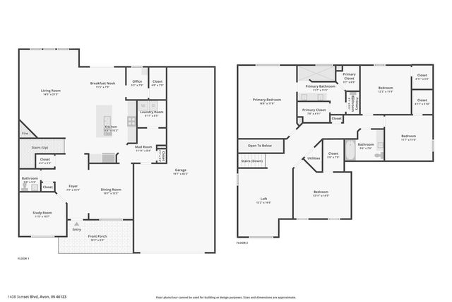 1438 Sunset Boulevard, Avon, IN 46123