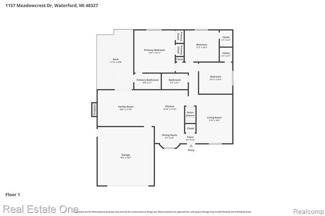 1157 Meadowcrest Drive, Waterford, MI 48327