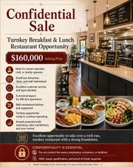 Confidential Turnkey Breakfast & Lunch Restaurant, Miami, FL 33165