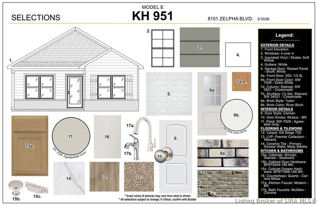 8151 - LOT 951 Zelpha Boulevard, Georgetown, IN 47122