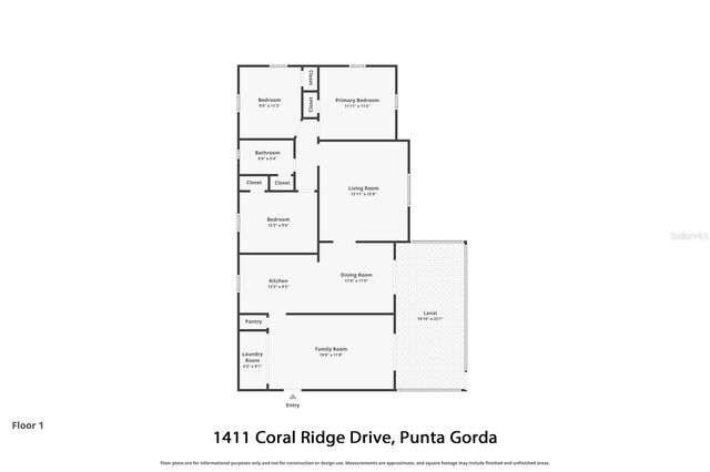 1411 CORAL RIDGE DRIVE, Punta Gorda, FL 33950