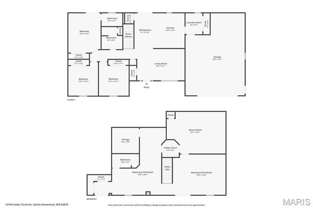 12194 Cedar Circle Drive, Ste Genevieve, MO 63670