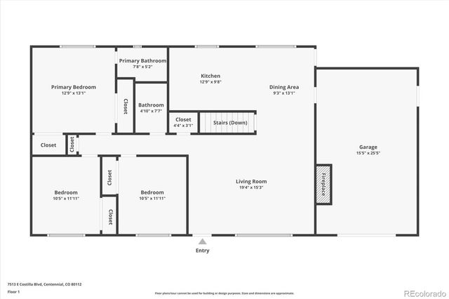 7513 E Costilla Boulevard, Centennial, CO 80112