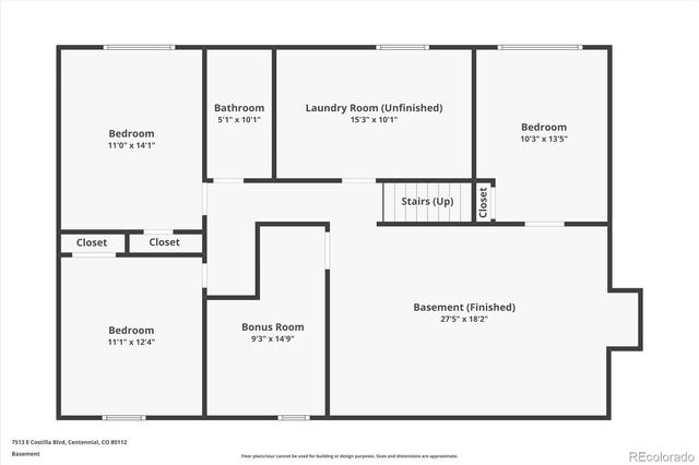 7513 E Costilla Boulevard, Centennial, CO 80112