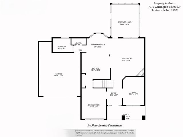 7030 Carrington Pointe Drive, Huntersville, NC 28078