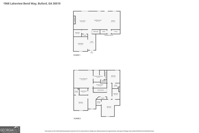 1968 Lakeview Bend Way, Buford, GA 30519