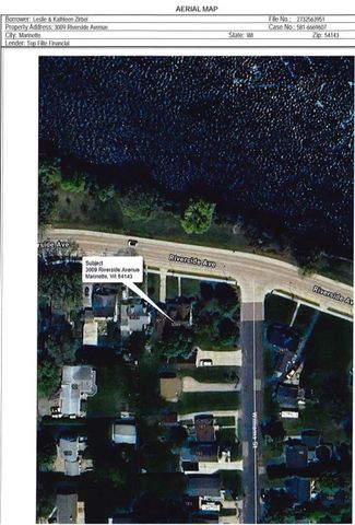 3009 RIVERSIDE AVENUE, Marinette, WI 54143