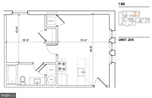 1304 SAINT PAUL STREET #1BR, Baltimore, MD 21202