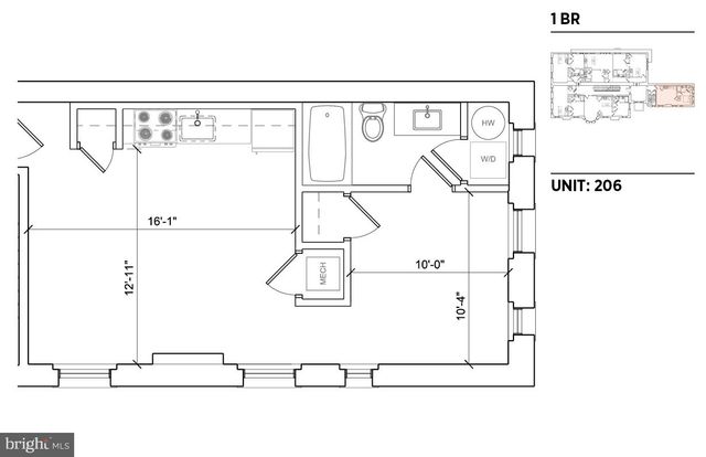 1304 SAINT PAUL STREET #1BR, Baltimore, MD 21202