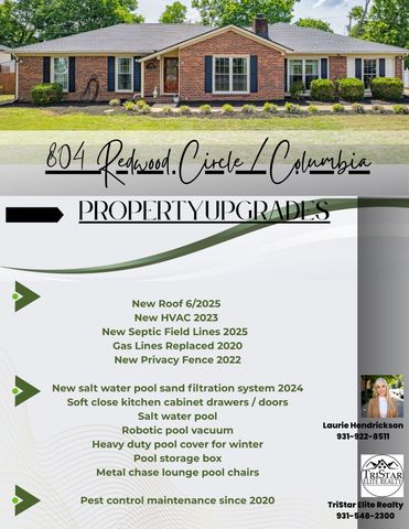 804 Redwood Cir, Columbia, TN 38401