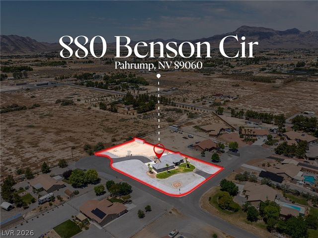 880 Benson Circle, Pahrump, NV 89060